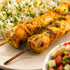 Chicken Kabab with Rice/Bean & Chop-Chop